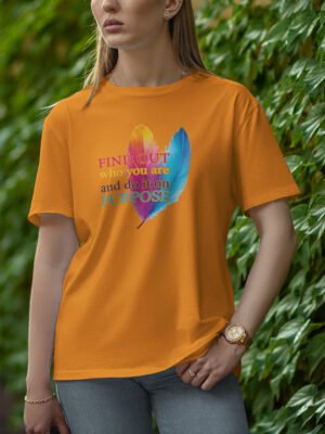 Women's Round Neck Half Sleeve T-Shirt – Find out who are