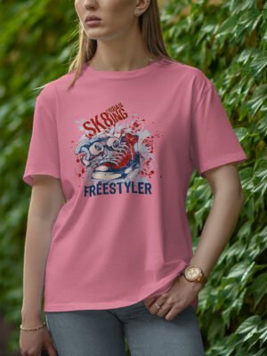Women's Round Neck Half Sleeve T-Shirt – Freestyler