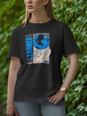 Women's Round Neck Half Sleeve T-Shirt – I have learned
